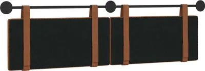 Image de Tête de lit suspendue MarronPolyuréthaneantique