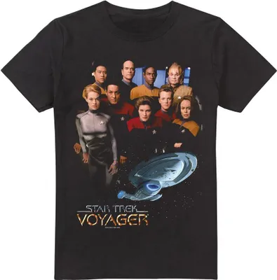 Obrázek produktu pro Star Trek - Pánské tričko "Voyager" TV5544 (4XL) (černá)