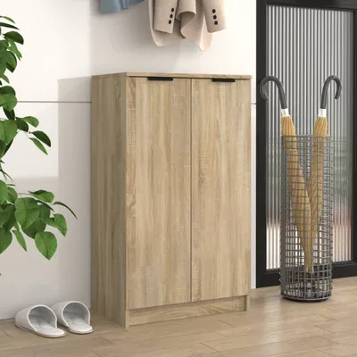 Produktbild von "im " Schuhschrank Sonoma-Eiche 59x35x100,5 cm Holzwerkstoff - Schuhregale CC20969