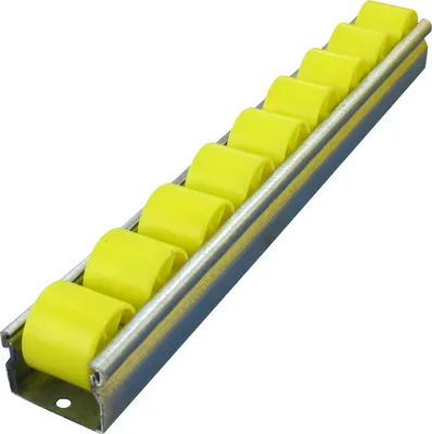 Produktbild von Röllchenleiste / Rollenleiste kpl. KRN 28/25 Länge 1.000 mm nach DIN 9033