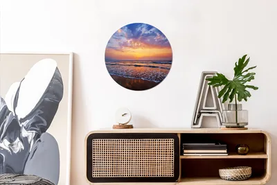 Produktbild von MuchoWow® - Schlafzimmer - Bilder - Der Kreis - Kunst für die Wohnung - Plastik - Kunstdruck - Wandbild