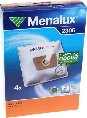 A product box for vacuum cleaner bags.