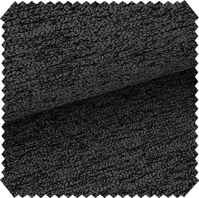 Produktbild von novely® ELMSTEIN - Weicher Bouclé-Möbelstoff in 3D Kieseloptik - Robuster Strukturstoff - Pflegeleichte Meterware 1lfm - Farbe: 98 Anthrazit