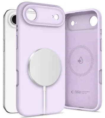 Obrázok produktu pre Etui Tech-Protect Silicone Magsafe Na Iphone 17 Air - Fialové