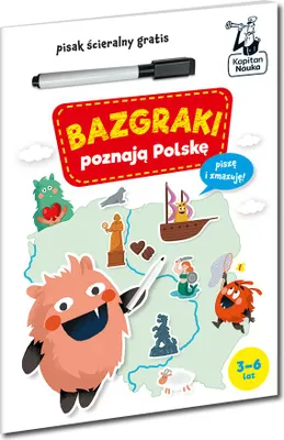 Produktbild von Bazgraki Poznają Polskę. Kapitan Nauka. Bazgraki