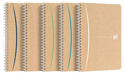 Immagine prodotto di Oxford 400141845 Quaderno a spirale Oxford TOUAREG, DIN A5, a righe, 90 fogli
