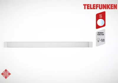 Obrázek produktu pro Lineární svítidlo Telefunken CCT, 122 cm, 45 W, 5000 lm, bílé