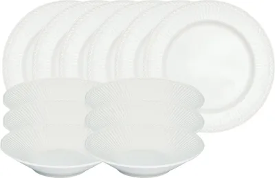Produktbild von Greengate Alice Tafelset white 12tlg