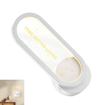 Produktbild von Mini Luftreiniger mit Negativ-Ionen für Bad & WC,Geruchsentferner gegen Rauch, Formaldehyd & PM2.5 mit Sternenhimmel-Ambientelicht, 130 Mio. Ionen