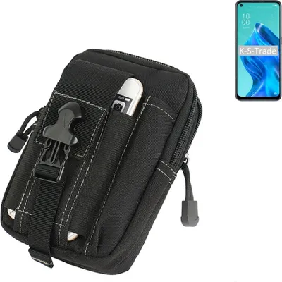 Produktbild von K-S-Trade Gürtel Tasche kompatibel mit Oppo Reno5 A 5G Gürteltasche Holster Schutz Hülle Handy Hülle Smartphone outdoor Handy-Hülle schwarz