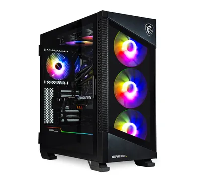Zdjęcie produktu dla Greed® MK5 – najwyższej klasy komputer do gier – Intel Core i7 12700F + Nvidia GeForce RTX 5070 12 GB – 4,9 GHz – 32 GB pamięci RAM DDR5 – dysk SSD 1 TB – Wi-Fi + Windows 11 Pro