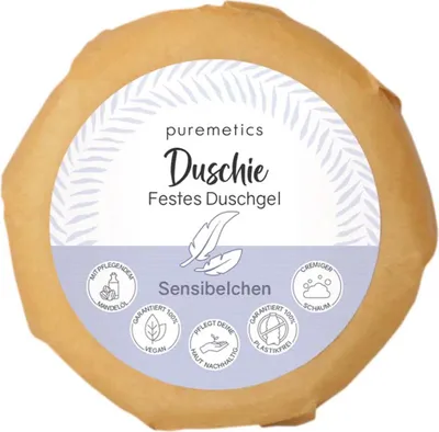 Produktbild von Duschie Festes Duschgel - Sensibelchen 60g