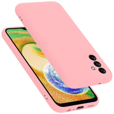Produktbild von Cadorabo Hülle für Samsung Galaxy A04s Hülle Silikon Handyhülle Case aus flüssigem Silikon, Kratzfeste und stoßfeste Schutzhülle für Samsung Galaxy A04s
