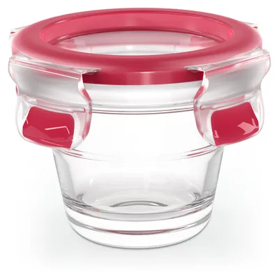 Zdjęcie produktu dla EMSA CLIP & CLOSE N10401, Pudełko, Okrągły, 0,1 l, Przezroczysty, Szkło, 420 °C