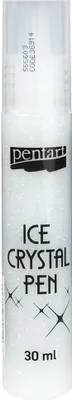 Immagine prodotto di PENTART - Pasta di neve trasparente - Penna per cristalli di ghiaccio - Cristallo di ghiaccio - Penna con punta in feltro - 30 ml