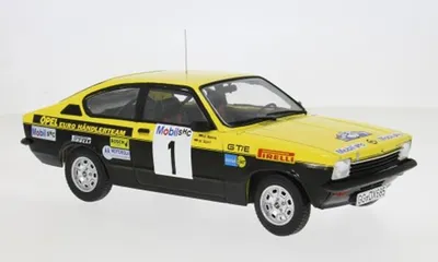 Zdjęcie produktu dla MCG MCG18651R – Opel Kadett C Coupe GT/E w skali 1:18, Rajd Westfalen-Lippe, 1977 r., nr 1, W. Röhrl/H. Menne – nowy