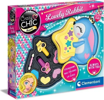 Produktbild von Clementoni Crazy Chic 18810, Make-up-Set für Kinder, 6 Jahr(e), Mehrfarbig