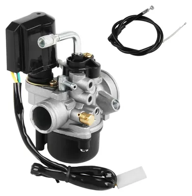 Productafbeelding van Carburateur 17,5 mm voor scooters met E-choke en 50cc motor