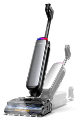Produktbild von Tineco Floor One S9 Artist Steam Pro Standstaubsauger mit Bodenreinigungsfunktion, Nass- und Trockenreinigung, beutellos, 90-Minuten-Akku, 160 °C Dampf, Schwarz/Silber
