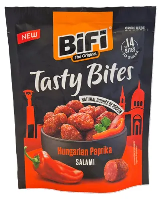 Produktbild von BiFi Tasty Bits Hungarian Paprika Salami 14er 50g