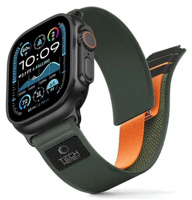 Image de Bracelet Tech-Protect Nylon Elite pour Apple Watch 4-10 SE Ultra 44-49 mm