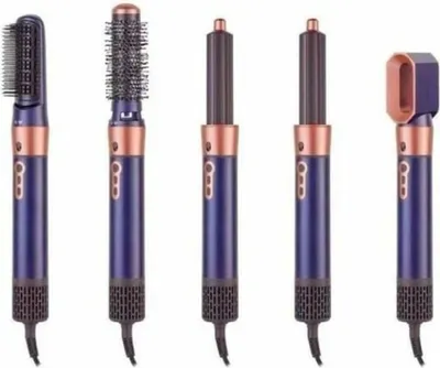 Obrázok produktu pre Princess 529207, Súprava pre úpravu vlasov, Airflow, 60,2 °C, Modrá, Hliník, 1,8 m