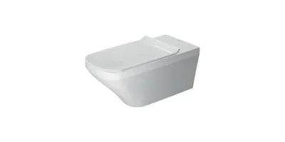Produktbild von Duravit Wand-WC VITAL RIMLESS DURASTYLE tief, 370 x 700 mm, barrierefrei HygieneGlaze weiß