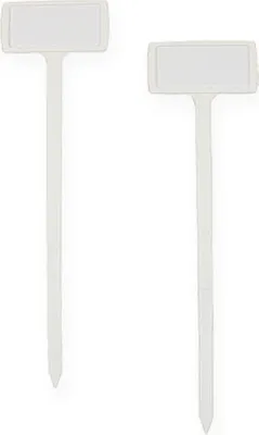 Produktbild von Pflanzenschilder wetterfest robust Garten Beschriftung 50cm 10 Stück Set