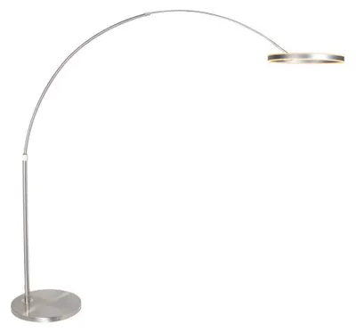 Immagine prodotto di Steinhauer - lampada da terra - Ringlux - acciaio - metallo - lampada ad arco - LED - 4130ST