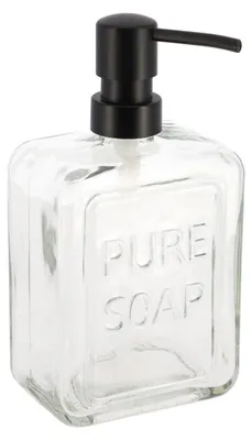 Produktbild von Seifenspender aus Glas PURE SOAP, 550 ml