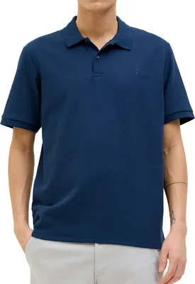 Image de Jack & Jones Austin Polo Tissu léger et extensible, Coupe normale, Avec patte de boutonnage