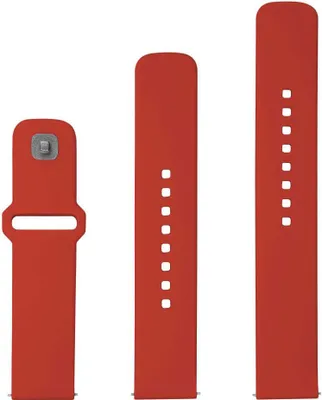 Zdjęcie produktu dla Fixed | Sportowy zestaw pasków z szybkozłączką 20 mm do smartwatcha | 160-235 mm | Czerwony | Silikonowy