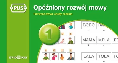 Productafbeelding van Zeszyt ćwiczeń PUS - Opóźniony rozwój mowy Pierwsze słowa: osoby, rodzina