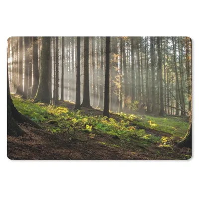 Produktbild von MuchoWow® Mauspad Mousepad Sonne - Äste - Bäume - Wald - Natur 27x18 cm - Mousepads - Maus Mat - Pad - Mausunterlage - Büroartikel - Desk Matten