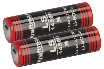 Immagine prodotto di 2x Kraftmax Batteria al litio 3,6V LS14500 ER14505 AA - Cella