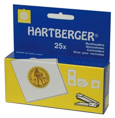 Produktbild von Lindner 8331015 HARTBERGER®-Münzrähmchen-1000er-Packung