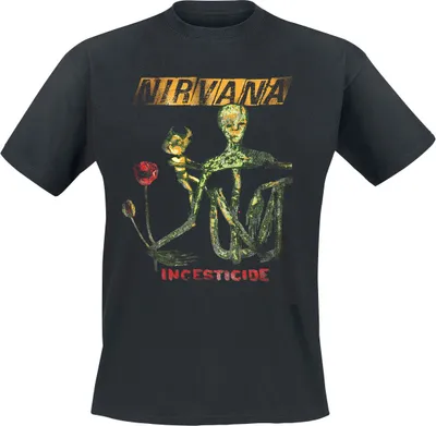 Produktbild von Nirvana T-Shirt Herren Reformant Incesticide schwarz S