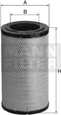 Produktbild von Luftfilter MANN-FILTER C 29 1420 passend für MERCEDES-BENZ Intouro (O 560) Filtereinsatz