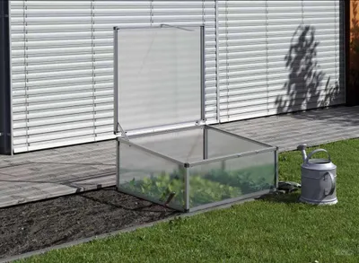 Produktbild von KGT Frühbeet "210" aluminium blank