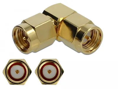 Immagine prodotto di DELOCK Adapter SMA Stecker zu SMA Stecker 90° 10 GHz
