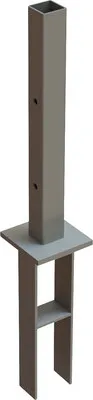 Produktbild von Pfostenanker Osmo für Aluminiumpfosten 9 x 9 cm zum Einbetonieren