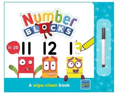 Produktbild von Numberblocks 11-20: A Wipe-Clean Book