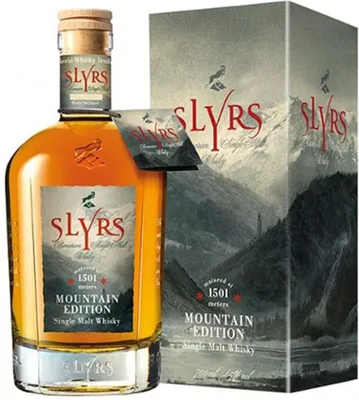 Image de Slyrs Single Malt Whisky Mountain Edition, 45% Vol. 0,7 l
