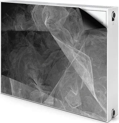 Obrázok produktu pre Magnetický kryt Kryt radiátora Kryt radiátora 110x60 cm - Abstraction, Graphite