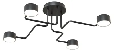 Immagine prodotto di Lampada a sospensione KURAGE nera 4xGX53x10W in metallo, dimensioni: 18x53x53 cm, IP20, Emibig