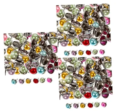 Produktbild von 300 Stück Bunte Brads für Scrapbooking und Bastelmaterialien