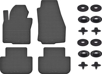 Obrázok produktu pre Gumené autorohože pre: Mitsubishi Pajero II (1991-1999) s univerzálnymi stopermi