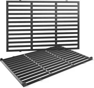 Produktbild von Uniflasy 7638 Gusseisen Grillrost für Weber Spirit 300 Series,44,5 x 30CM