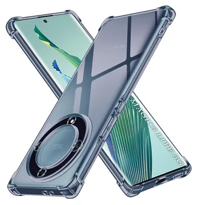 Obrázok produktu pre Techsuit - Shockproof Clear Silicone obal pre Honor Magic5 Lite – dymovo čierny