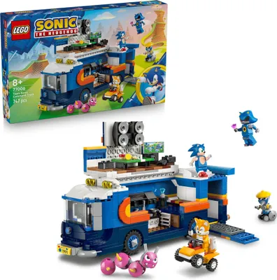 Obrázek produktu pro LEGO Velitelské vozidlo týmu Sonic, Sada na stavění, 8 rok/roky, Plast, 747 kusů, 1,12 kg